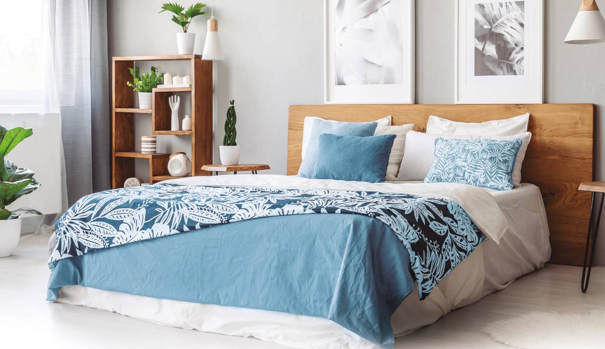 Sábana decorativa moderna individual